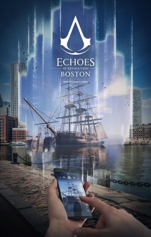 Approved key art for Echoes of Revolution: Boston